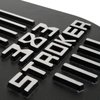 383 Stroker Oval Air Cleaner Assembly [Black Finish with Black Filter] - image 2