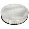 Round Ball-Milled Top Air Cleaner Set 14" x 3" - image 1