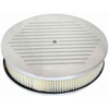 Round Ball-Milled Top Air Cleaner Set 14" x 3" - image 1