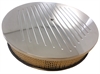 Round Ball-Milled Top Air Cleaner Set 14" x 3" - image 1