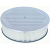 Round Ball-Milled Top Air Cleaner Set 14" x 4" - image 1