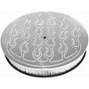 Round Flame Style Top Air Cleaner Set 14" x 3" - image 1