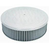 Round Flame Style Top Air Cleaner Set 14" x 3" - image 1