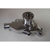 ALUMINUM 1955-68 SB CHEVY SHORT WATER PUMP - SMOOTH - image 1