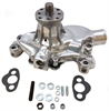ALUM SB CHEVY SHORT WATER RACE PUMP - POLISHED - image 1