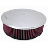 Round Plain Top Air Cleaner Set 14" x 4" - image 1
