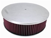 Round Plain Top Air Cleaner Set 14" x 4" - image 1