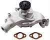 ALUMINUM BB CHEVY LONG WATER PUMP - SATIN - image 1