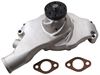 ALUMINUM BB CHEVY SHORT HIGH VOLUME WATER PUMP - SATIN - image 1