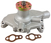  R6960 High-Volume Short Water Pump Small Block Chevy [Satin] - image 1