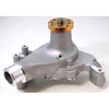 HIGH VOLUME ALUM SB CHEVY LONG WATER PUMP - SATIN - image 1