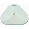 14" Triangular Air Cleaner Top For Single Quad Carburetors - image 1