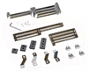 Chrome Slider Wire Looms Fits 7mm, 8mm, 8.8mm Ignition Wire Sizes - image 1