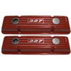 SMALL BLOCK CHEVY V/C 327 LOGO ORANGE PR - image 1