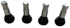 1 1/4 VALVE SHORT RUBBER CHROME SLEEVE PULL THROUGH VALVE - image 1