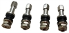 1 CHROME VALVE STEM BOLT-ON STYLE 4 PC SET - image 1