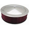 Round Muscle Car Style Top Air Cleaner Set 14" x 4" - image 1