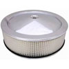 Round Muscle Car Style Top Air Cleaner Set 14" x 4" - image 1