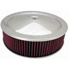 Round Muscle Car Style Top Air Cleaner Set 14" x 4" - image 1
