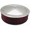 Round Muscle Car Style Top Air Cleaner Set 14" x 4" - image 1