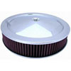 Round Muscle Car Style Top Air Cleaner Set 14" x 3" - image 1