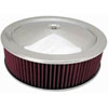 Round Muscle Car Style Top Air Cleaner Set 14" x 4" - image 1