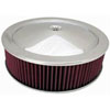 Round Muscle Car Style Top Air Cleaner Set 14" x 4" - image 1
