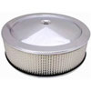 Round Muscle Car Style Top Air Cleaner Set 14" x 4" - image 1