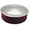 Round Muscle Car Style Top Air Cleaner Set 14" x 4" - image 1