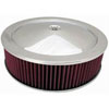 Round Muscle Car Style Top Air Cleaner Set 14" x 4" - image 1