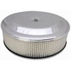 Round Race Car Style Air Cleaner Set 14" x 4" - image 1