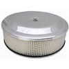 Round Race Car Style Air Cleaner Set 14" x 4" - image 1