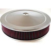 Round Muscle Car Style Air Cleaner Set 14" x 3" - image 1