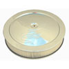 Round Flame Style Muscle Car Style Top Air Cleaner Set 14" x 4" - image 1