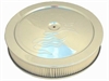 Round Flame Style Muscle Car Style Top Air Cleaner Set 14" x 4" - image 1