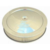 Round Flame Style Muscle Car Style Top Air Cleaner Set 14" x 4" - image 1