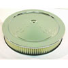 Round Flame Style Muscle Car Style Top Air Cleaner Set 14" x 3" - image 1