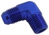 90-Degree AN Adapter Fitting -6 AN to 1/4 in NPT - image 1