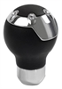 ALUMINUM LEATHER AND CRYSTAL SHIFT KNOB - image 1