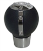 ALUMINUM LEATHER AND CRYSTAL SHIFT KNOB - image 1
