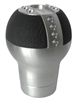 ALUMINUM LEATHER AND CRYSTAL SHIFT KNOB - image 1