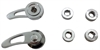 Chrome Aluminum Door Handle - 3 Long - image 1