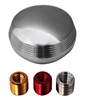 POLISHED ALUMINUM LARGE OVAL GEAR SHIFT KNOB - image 1