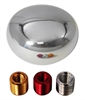 POLISHED ALUMINUM OVAL GEAR SHIFT KNOB - image 1