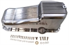 Finned Aluminum Stock Oil Pan 1980-85 Small Block Chevy V8 283, 305, 327, 350 - image 1