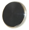 Polished Aluminum Round Rubber Pedal - image 1