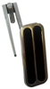 BILLET ALUMINUM THROTTLE PEDAL PAD WITH RUBBER INSERTS - NATURAL FINISHED - image 1