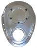 ALUMINUM SMALL BLOCK CHEVY REMOVABLE TIMING CHAIN COVER - image 1