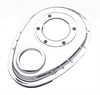ALUMINUM SMALL BLOCK CHEVY REMOVABLE TIMING CHAIN COVER - image 1