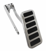 Aluminum Gas Pedal Pad/Steel Arm 6 Rubber Inserts - image 1